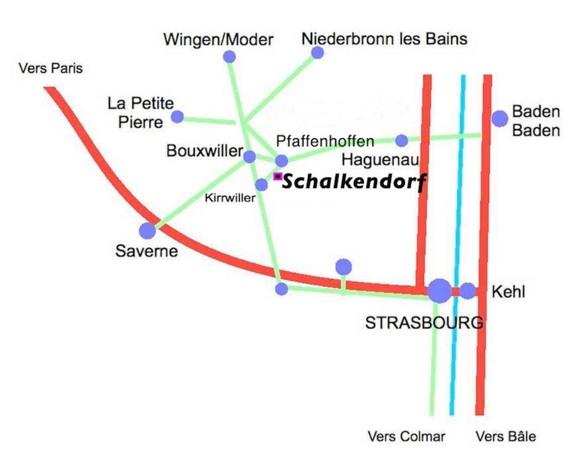 Le Gite Des Ecureuils Schalkendorf ภายนอก รูปภาพ