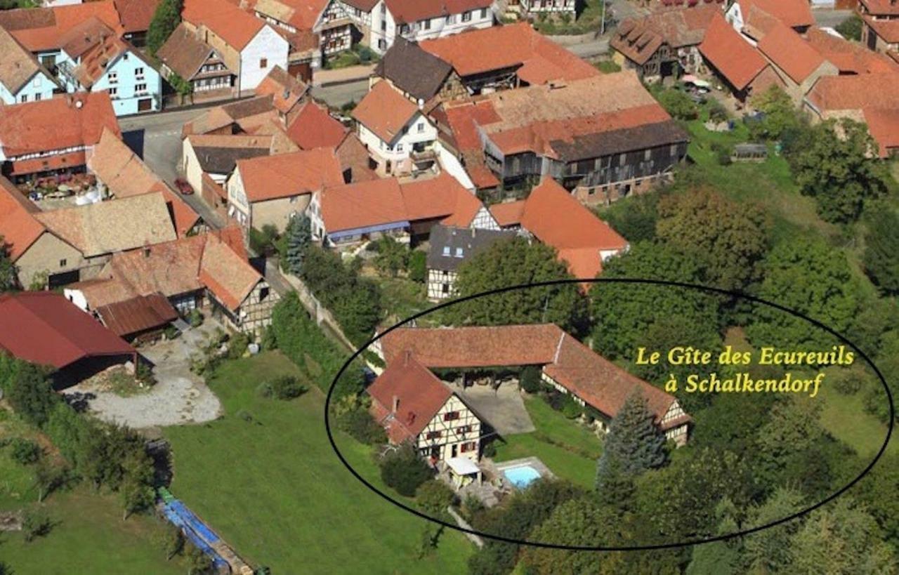 Le Gite Des Ecureuils Schalkendorf ภายนอก รูปภาพ