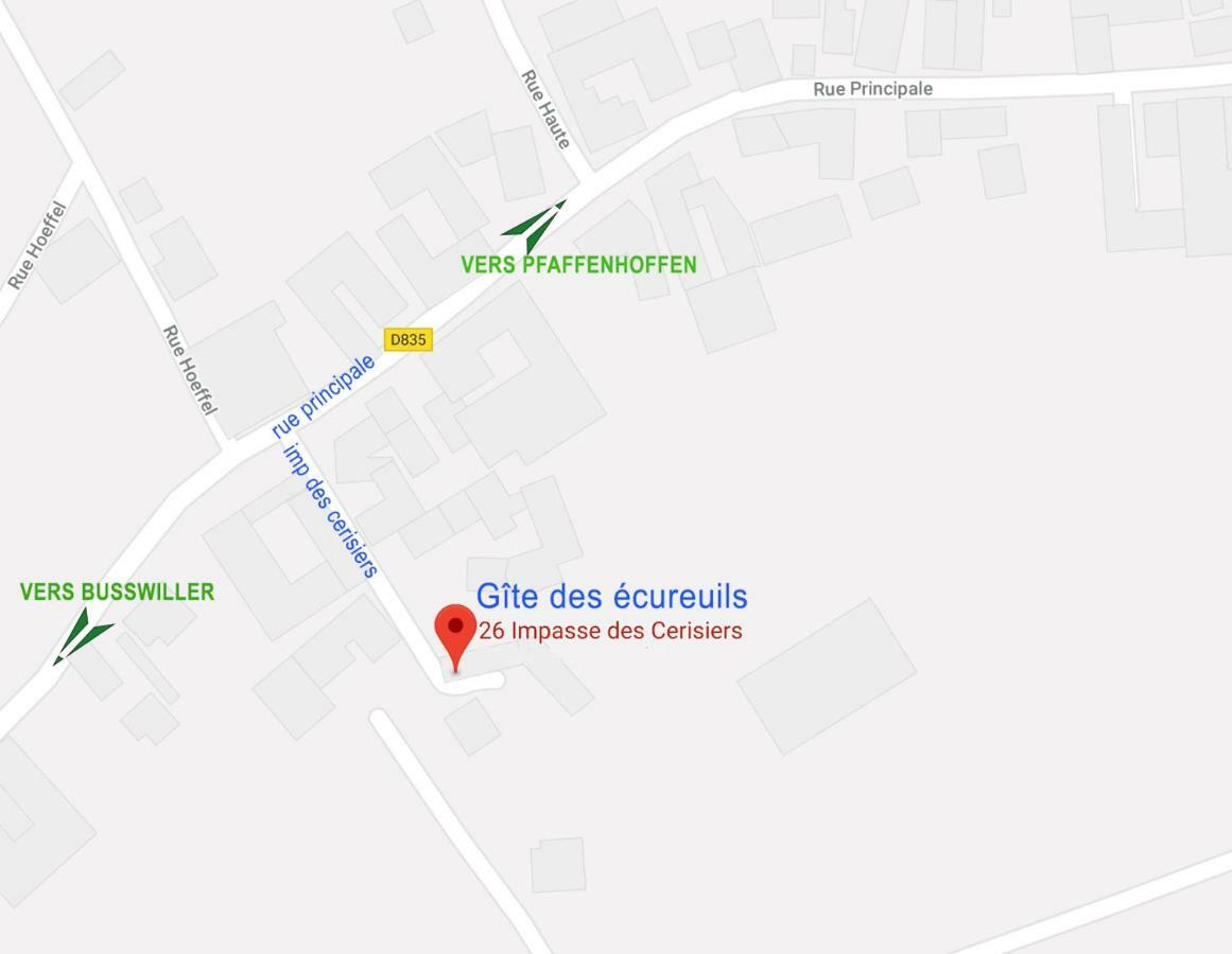 Le Gite Des Ecureuils Schalkendorf ภายนอก รูปภาพ